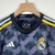 Kit-Infantil-de-time-do-Real Madrid-Reserva-2023-Adidas-Unissex-Preto-Cinza-Amarelo-Lançamento-Dia-das-Crianças