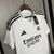 Nova camisa titular do Real Madrid 24/25 Adidas Branco com detalhes preto e gola V - Camisa lançamento do Real Madrid 2024 - Camisa do Vinicius Junior - Camisa do Bellingham 