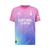 Camisa-Rosa-Do-Milan-2023-da-Puma-versão-torcedor-masculina-com-detalhes-verde-roxo-e-azul-lançamento