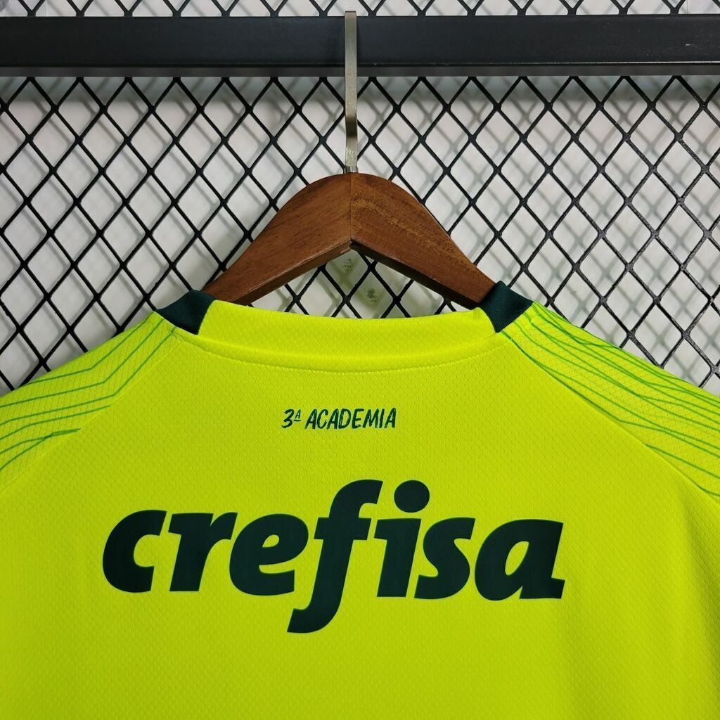 Camisa Palmeiras III 2023/24 - Torcedor Puma Masculina - Verde Limão