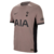 Camisa-Bege-do-Tottenham-23/24-Nike-com-detalhes-em-preto-nas-laterias-e-punhos-e-patrocinio-AIA-