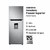 Heladera SAMSUNG 290LTS C/Dispenser - Silver en internet