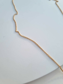 Corrente elo português, 45cm,em Ouro 18K - comprar online