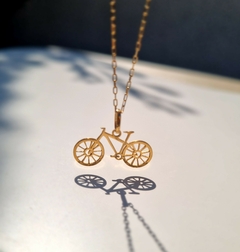 Pingente bicicleta em Ouro 18K