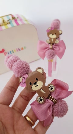 Tiara Teddy Pompom Lã na internet