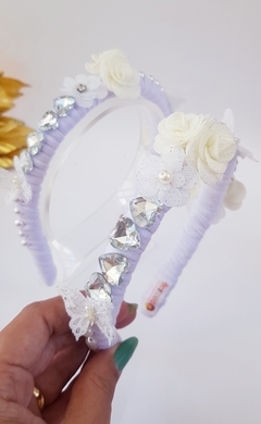 Tiara Luxo Malha - comprar online