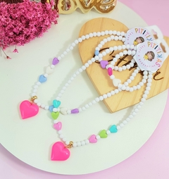 Colar e Pulseira Barbie Coração - comprar online