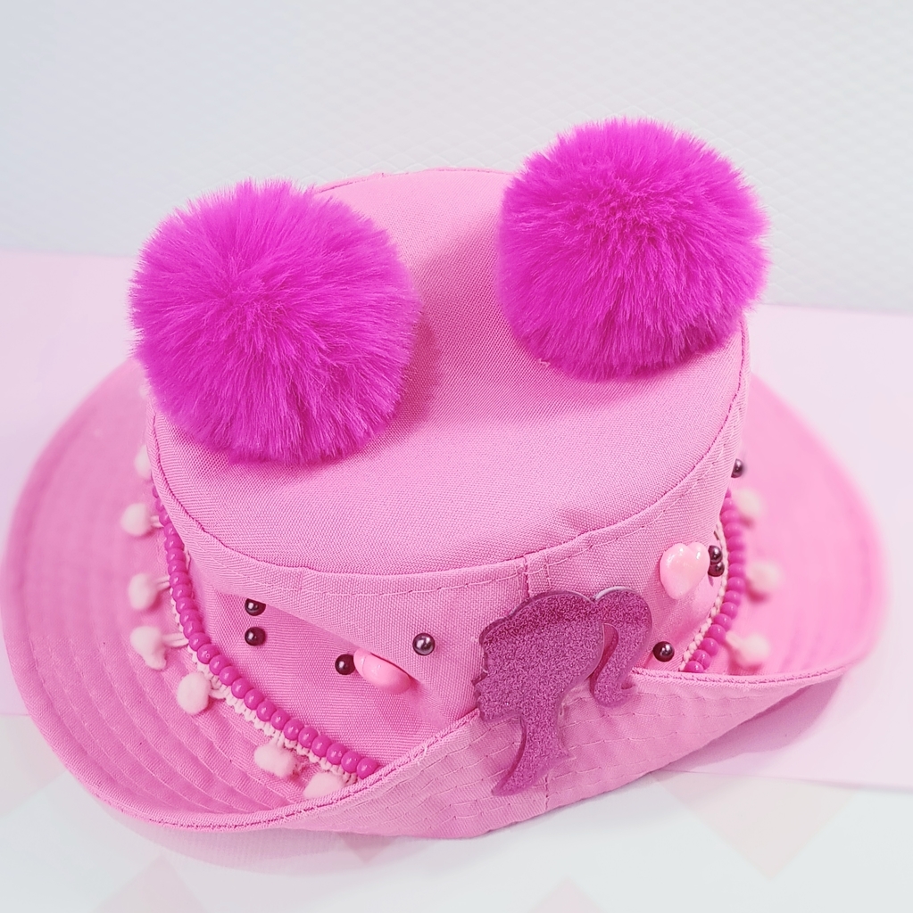 Chapeu Bucket Estampado Barbie - Unidade - Casa das Laceiras Bsb