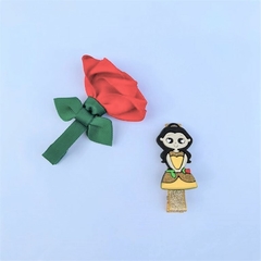 Hair Clips A Bela e a Fera - comprar online