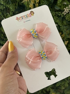 Parzinho Organza Bordado - comprar online