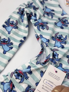 Maiô Stitch + Laço Acqua