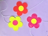 Bolsinha Flores Neon