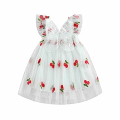 Vestido Infantil Cerejinha com Asinha - comprar online