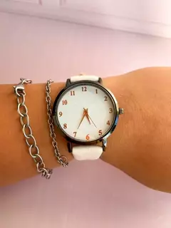 Reloj Triana White