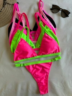 Conjunto Bikini con Vivos Tasa Desmontable y Cola Less Regulable - comprar online