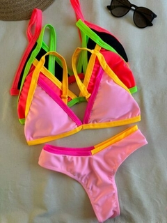 Conjunto Bikini con Vivos Tasa Desmontable y Cola Less en V c/Faja en internet