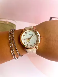 Reloj Jaqueline Beige