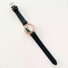 RELOJ GATONEGRO CON MALLA TRAMADA - comprar online