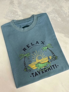 REMERA TAVERNITI RELAX DE ALGODON - comprar online