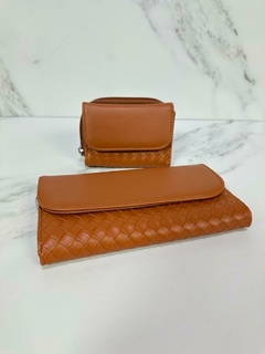 BILLETERA DAMA MARRON - comprar online