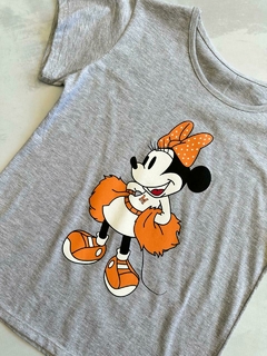 REMERA MINNIE GRIS en internet