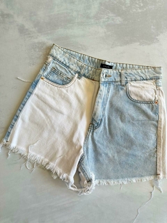 SHORT JEAN COMBINADO SALSA DENIM