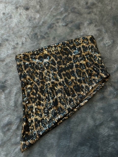 TOP ANIMAL PRINT LENTEJUELAS - comprar online