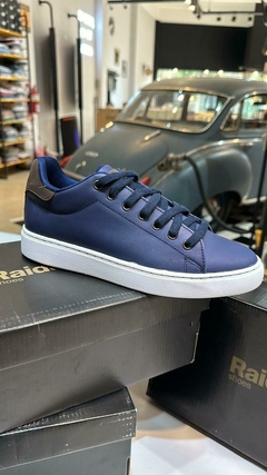 ZAPATILLA CUERO AZUL RAIDERS