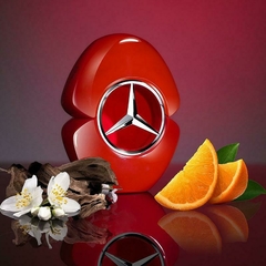 PERFUME MERCEDES BENZ WOMAN IN RED