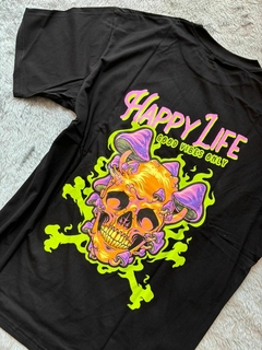 REMERA OVERSIZE MOHA HAPPY LIFE en internet