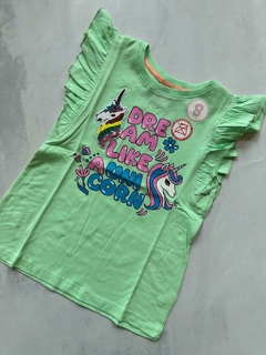 MUSCULOSA PST GIRLS UNICORNIO LENTJUELAS - comprar online