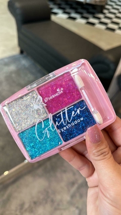 MINI PALETA GLITTER X4 COLORES