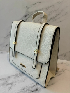 BOLSA MOCHILA CHENSON BLANCA