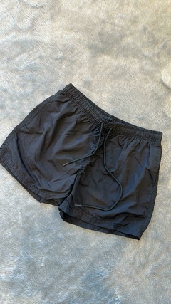 SHORT BAÑO NEGRO TALLE M - comprar online