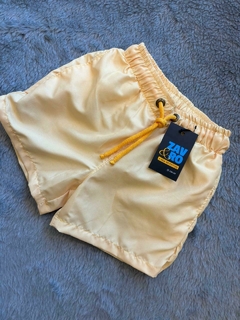 SHORT BAÑO ZAV&RO AMARILLO - comprar online