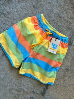 SHORT BAÑO RAYAS ZAV&RO - comprar online