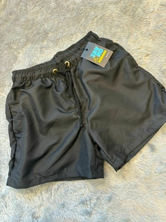 SHORT DE BAÑO ZAV&RO NEGRO LISO