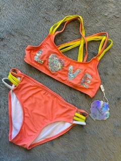 BIKINI POSTO LOVE LENTEJUELAS REVERSIBLES - comprar online