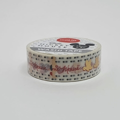 WASHI TAPE MICKEY E MINNIE - Molin - Papelaria Te Vira Linda