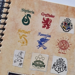 Caderno Colegial Harry Potter 80 folhas - Capa Gelo - Jandaia