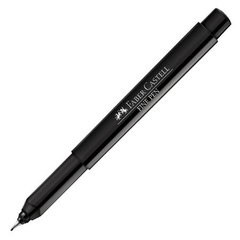 CANETA FINE PEN - PRETO - FABER-CASTELL na internet