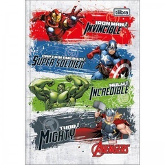 CADERNO BROCHURA 80FOLHAS AVENGERS - TILIBRA na internet