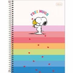 CADERNO CAPA DURA ESPIRAL UNIVERSITÁRIO SNOOPY 10 MATÉRIAS - TILIBRA na internet