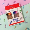 KIT CANETA ESFEROGRÁFICA TRILUX COLORS - FABER-CASTELL