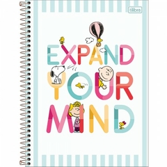 CADERNO CAPA DURA ESPIRAL UNIVERSITÁRIO SNOOPY 10 MATÉRIAS - TILIBRA - comprar online