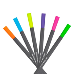 MARCADOR FINE LINER COR NEON - BRW - comprar online