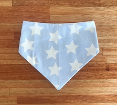 Babero bandana Estrellas celeste