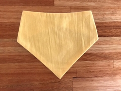 Babero Bandana Tusor Amarillo