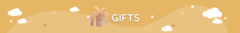 Banner da categoria Gifts