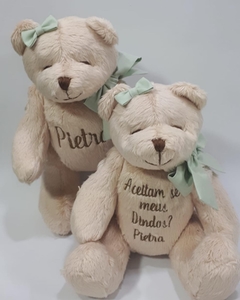 Urso de Pelúcia com Convite Personalizado